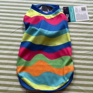 Frisco Dog Clothes Summer Tropical Waves Pet Shirt Size X Small NWT